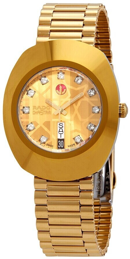 Rado Herrklocka R12999253 Diastar Original Guld/Gulguldtonat stål - Rado