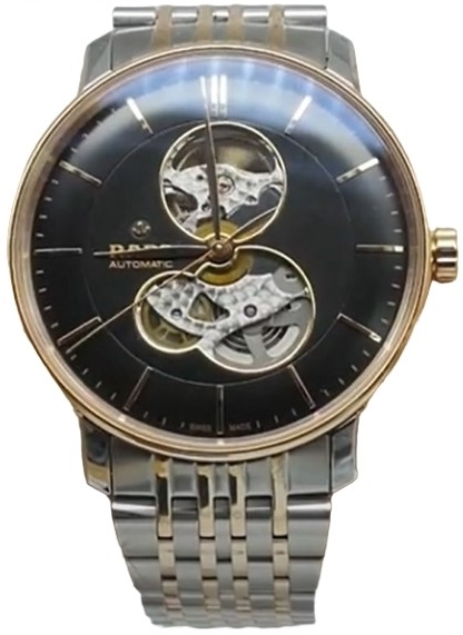 Rado Herrklocka R22894163 Coupole Svart/Roséguldstonat stål Ø41 mm - Rado