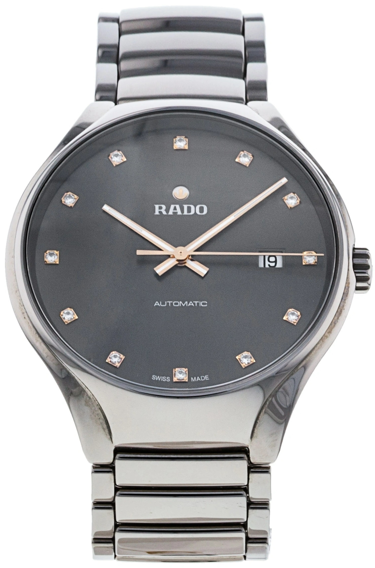 Rado Herrklocka R27057732 True Grå/Keramik Ø40 mm - Rado