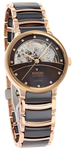 Rado Damklocka R30029902 Centrix Brun/Keramik &Oslash;35 mm