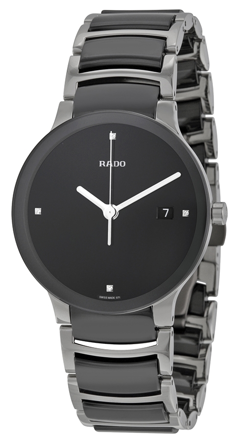 Rado Damklocka R30934712 Centrix Svart/Keramik Ø38 mm - Rado