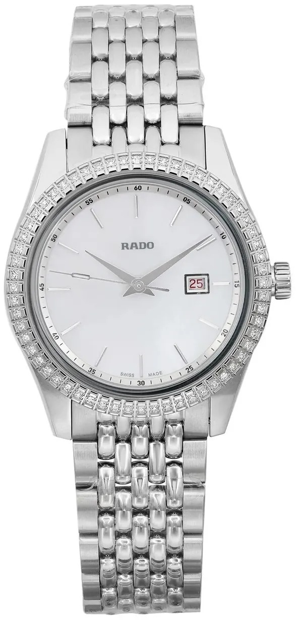 Rado Damklocka R33099918 Hyperchrome Vit/Stål Ø35 mm - Rado