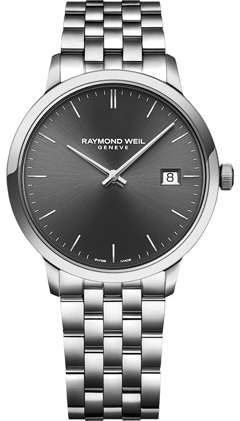 Raymond Weil Herrklocka 5485-ST-60001 Toccata Grå/Stål Ø39 mm - Raymond Weil