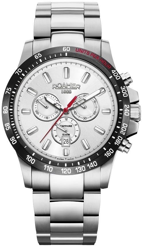 Roamer Monza Herrklocka 861837-41-15-20 Rimini Silverfärgad/Stål - Roamer Monza