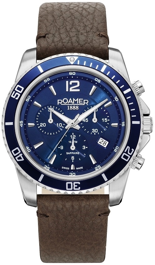 Roamer of Switzerland Herrklocka 862837-41-45-02 Nautic 100 Chrono