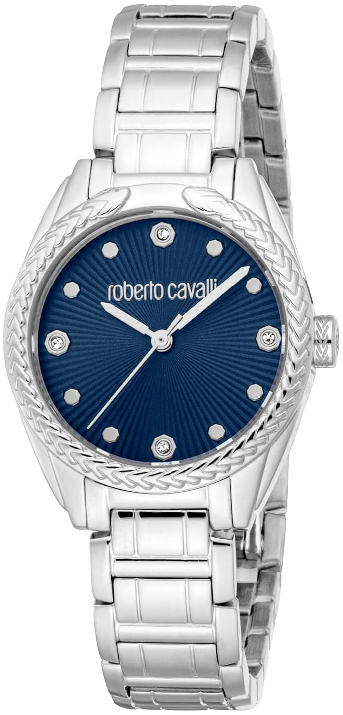 Roberto Cavalli by Franck Muller Damklocka RC5L118M0035 Blå/Stål - Roberto Cavalli by Franck Muller