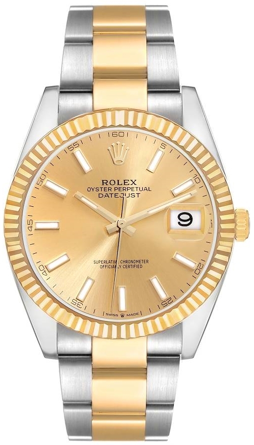 Rolex Herrklocka 126333-0009 Datejust41 Guld/18 karat gult guld Ø41