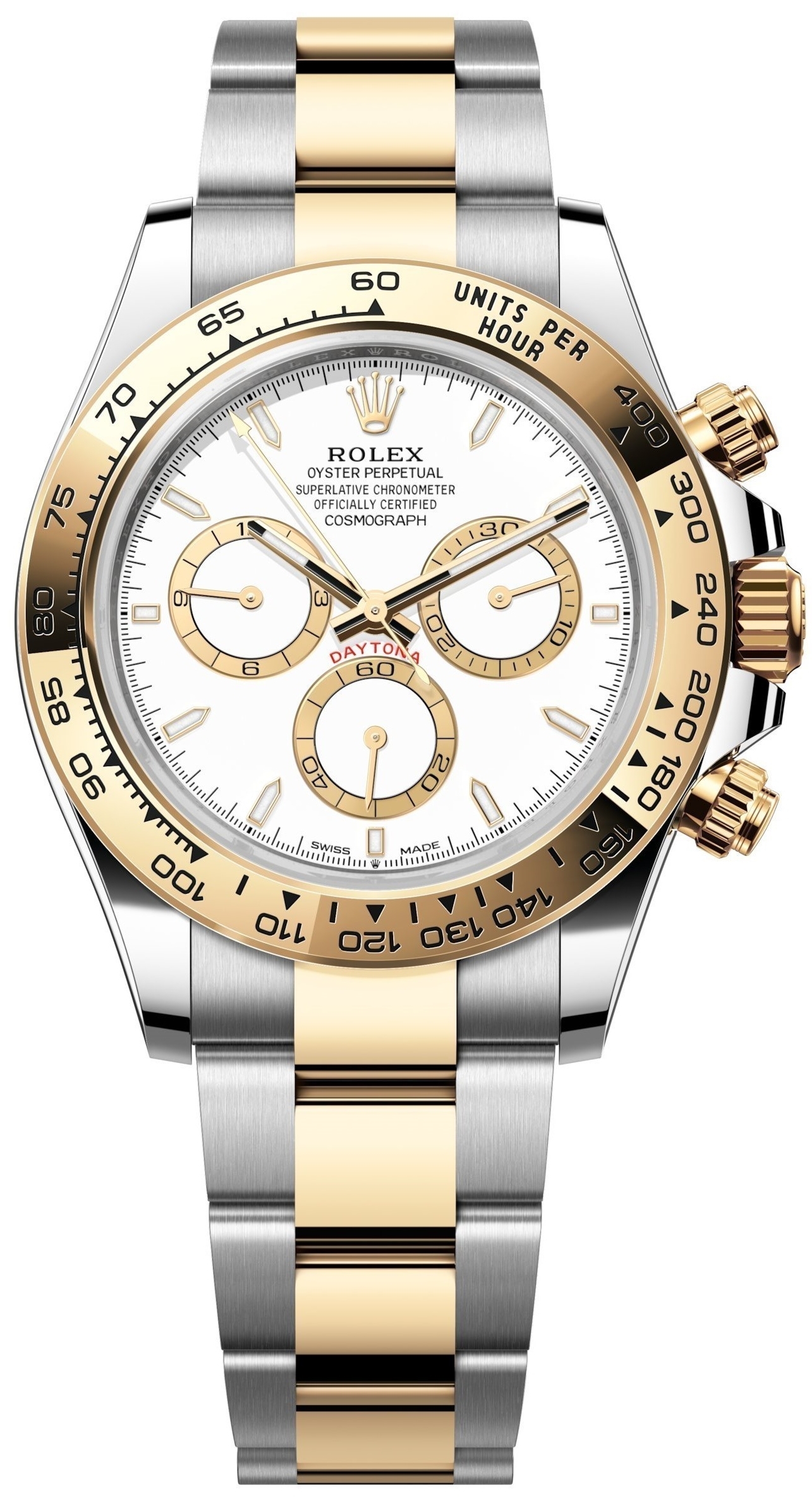 Rolex Herrklocka 126503-0001 Cosmograph Daytona Vit/Stål Ø40 mm - Rolex