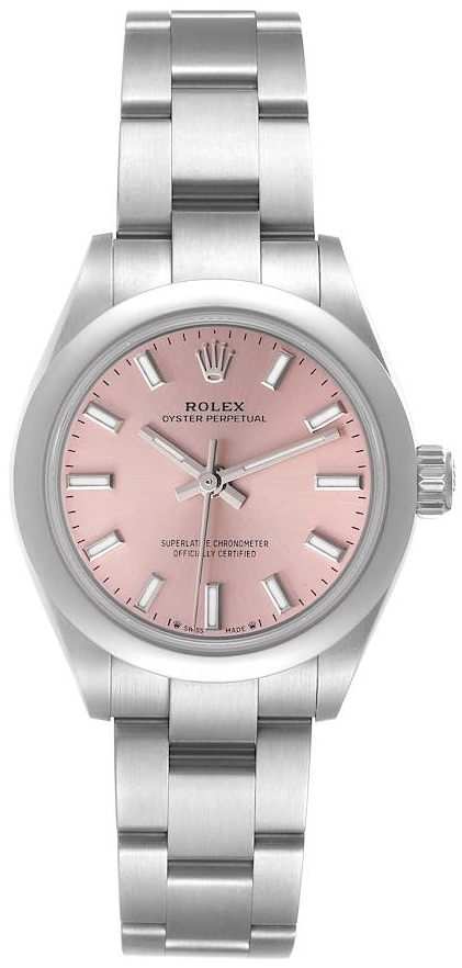 Rolex Damklocka 276200-0004 Oyster Perpetual 28 Rosa/St&aring;l &Oslash;28 mm