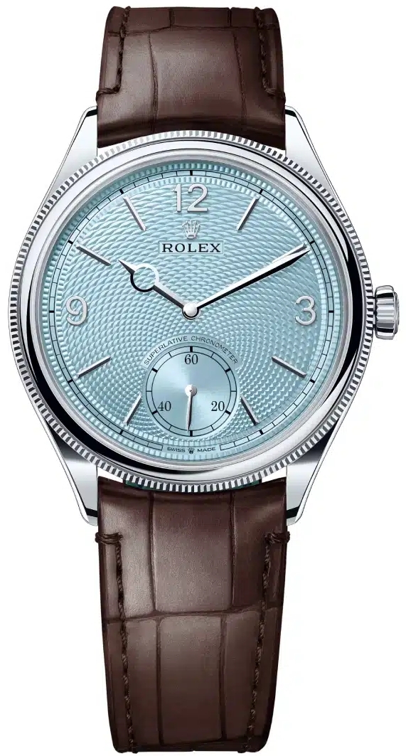 Rolex 1908 52506-0002 Blå/Läder Ø39 mm - Rolex