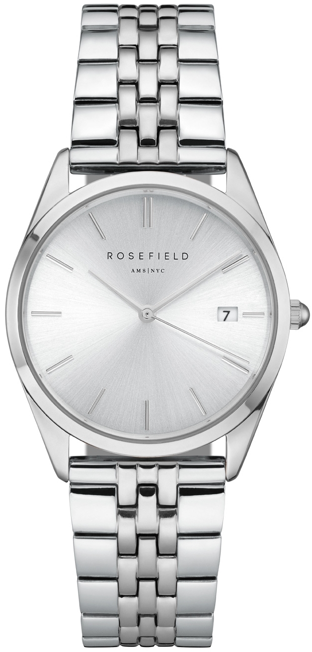 Rosefield Damklocka ACSS-A04 The Ace Silverfärgad/Stål Ø33 mm - Rosefield
