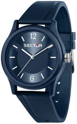 Sector Herrklocka R3251203003 Ex-Q Bl&aring;/Gummi &Oslash;41 mm