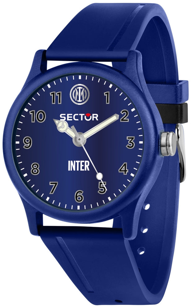 Sector Herrklocka R3251203006 Ex-Q Bl&aring;/Gummi &Oslash;41 mm
