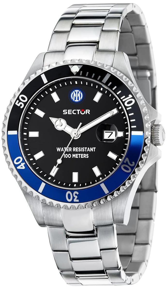 Sector 230 Herrklocka R3253161062 Svart/St&aring;l &Oslash;43 mm