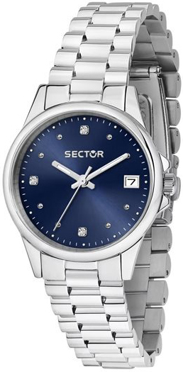 Sector 230 Damklocka R3253161543 Blå/Stål Ø32 mm - Sector