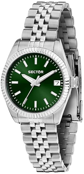 Sector 240 Damklocka R3253240513 Grön/Stål Ø32 mm - Sector