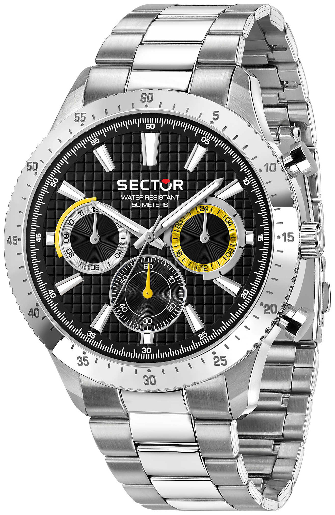 Sector 270 Herrklocka R3253578021 Svart/Stål Ø45 mm - Sector