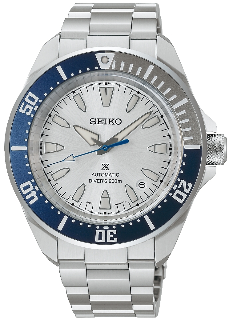 Seiko Herrklocka HBB001K1 Prospex Silverfärgad/Stål Ø41.7 mm