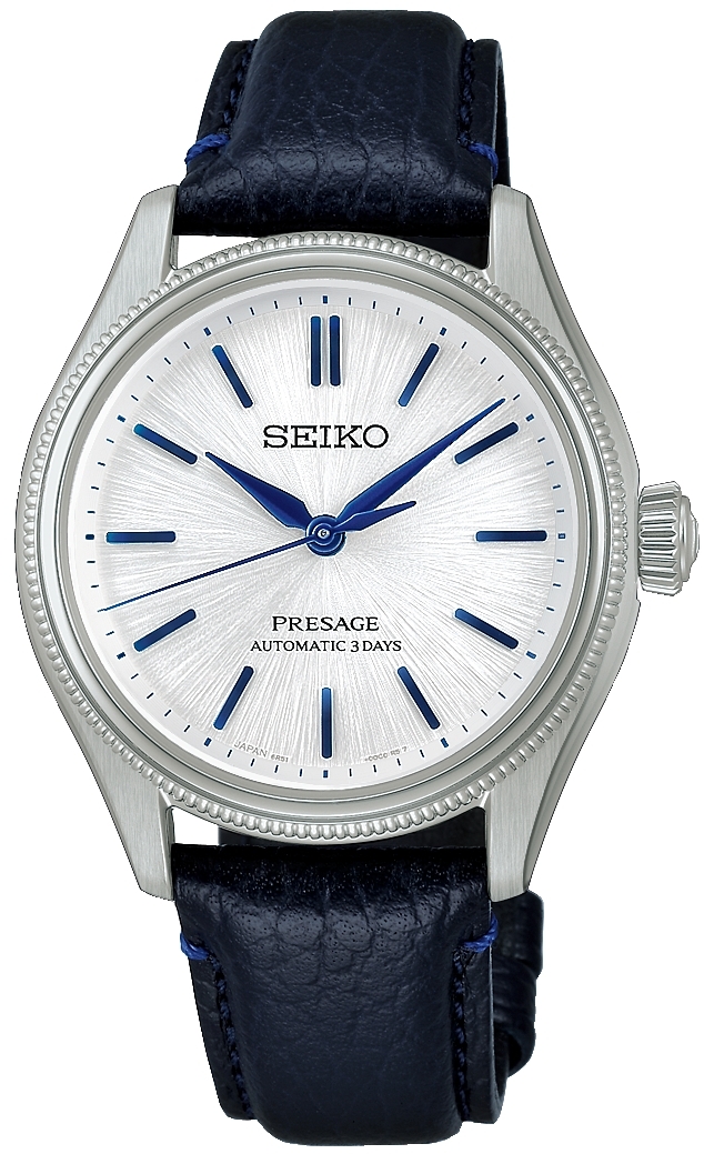 Seiko Herrklocka HCC004J1 Presage Vit/Läder Ø36 mm