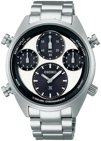 Seiko Herrklocka SFJ001P1 Prospex Silverfärgad/Stål Ø42 mm