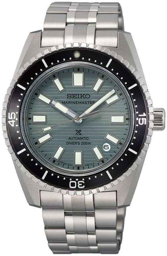 Seiko Herrklocka SJE117J1 Prospex Grön/Stål Ø39.5 mm - Seiko