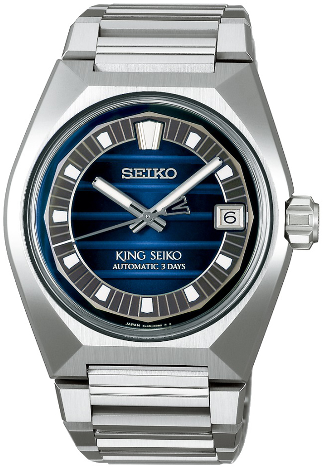 Seiko Herrklocka SLA085J1 King Blå/Stål Ø41 mm - Seiko