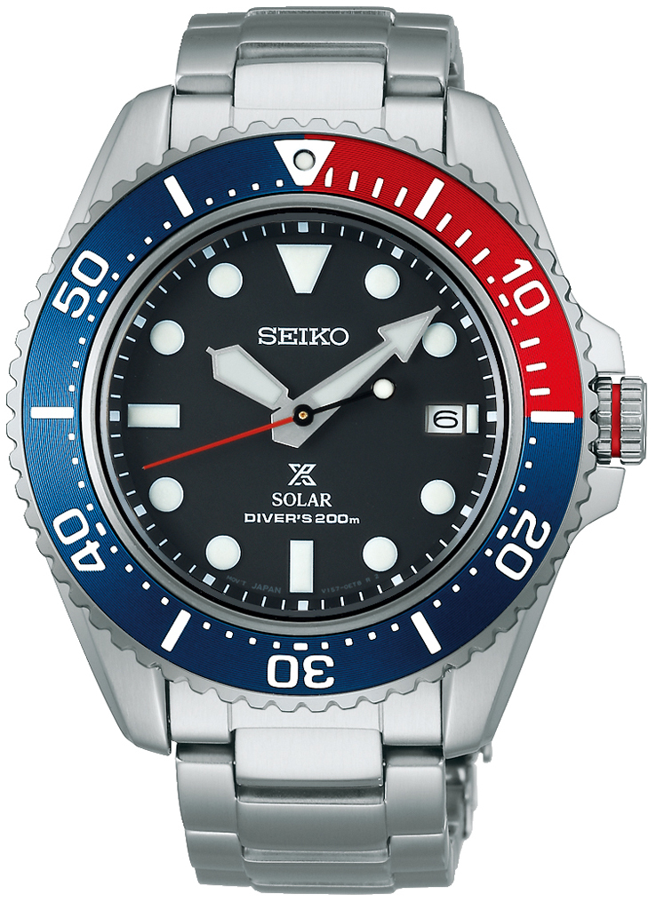 Seiko Herrklocka SNE591P1 Prospex Svart/Stål Ø42.8 mm - Seiko