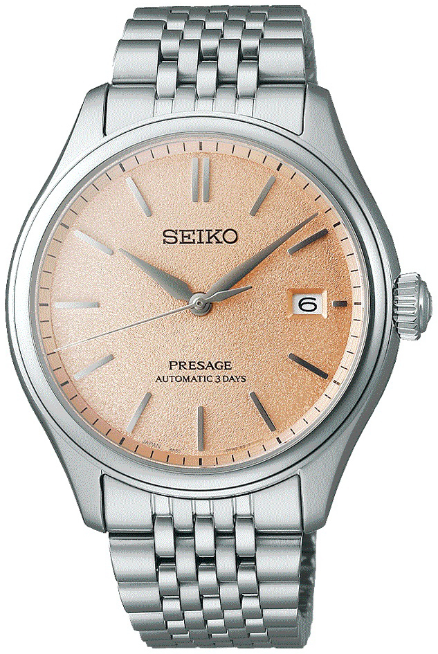Seiko Herrklocka SPB467J1 Presage Beige/Stål Ø40.2 mm