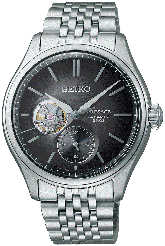 Seiko Herrklocka SPB471J1 Presage Svart/Stål Ø40.2 mm - Seiko