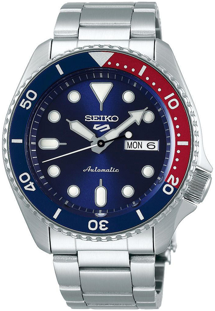 Seiko 5 Sports Herrklocka SRPD53K1 Blå/Stål Ø43 mm - Seiko