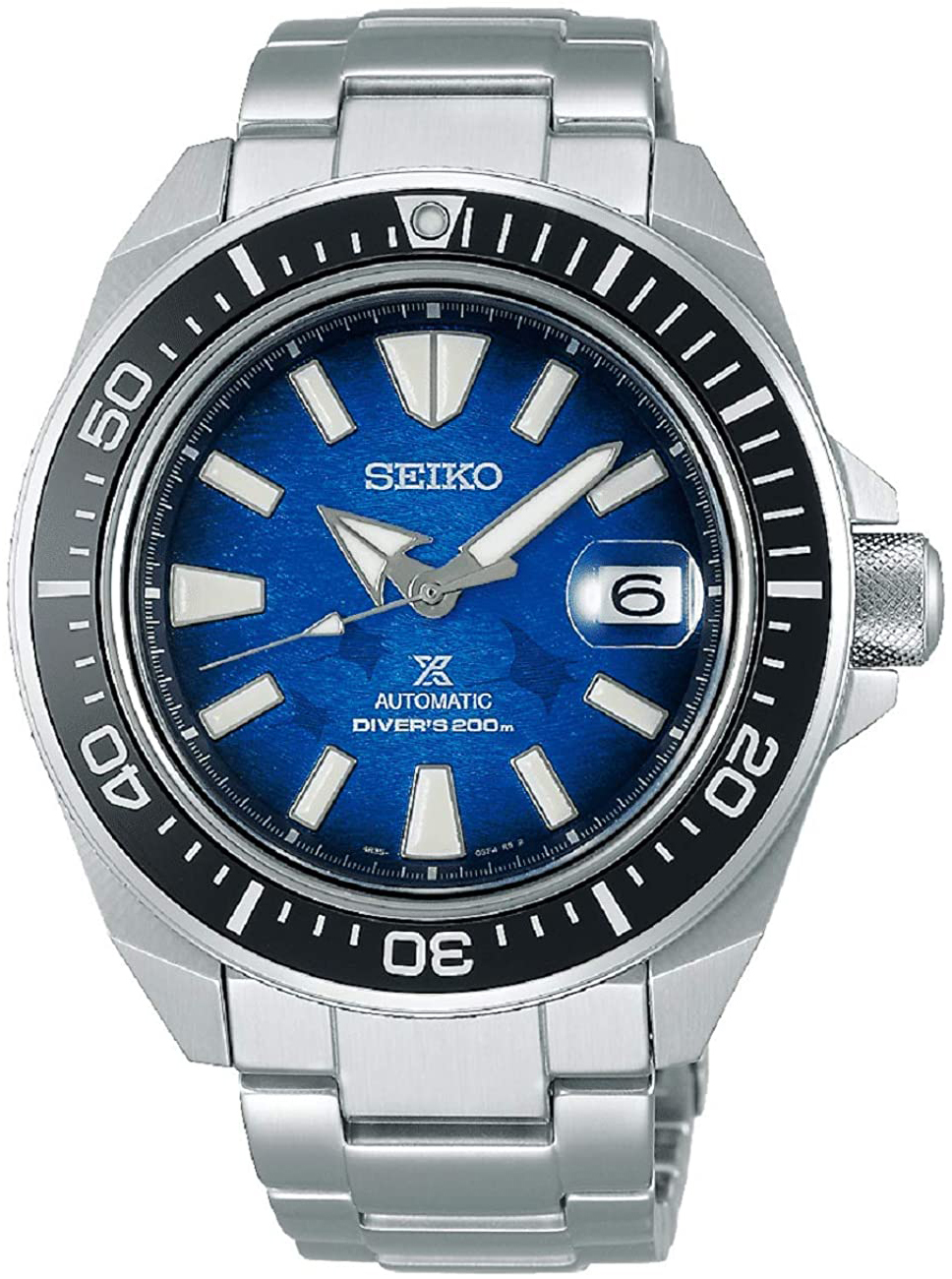 Seiko Herrklocka SRPE33K1 Prospex Blå/Stål Ø44 mm