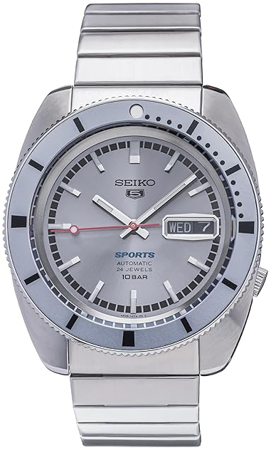 Seiko 5 Herrklocka SRPL03K1 Silverfärgad/Stål Ø38.5 mm