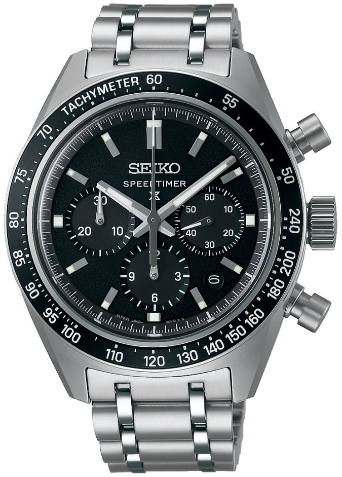 Seiko Herrklocka SRQ055J1 Prospex Svart/Stål Ø42 mm - Seiko