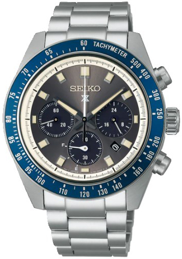 Seiko Herrklocka SSC939P1 Prospex Grå/Stål Ø39 mm
