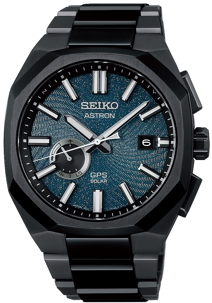 Seiko Herrklocka SSJ039J1 Astron Blå/Titan Ø41.2 mm