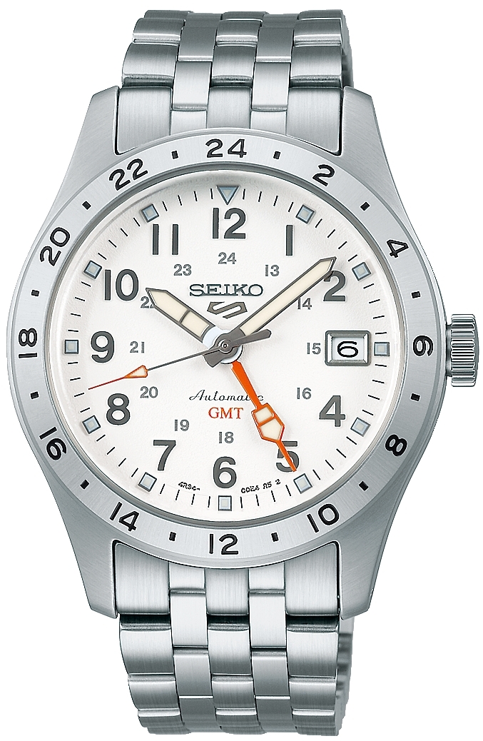 Seiko 5 Herrklocka SSK059K1 Vit/Stål Ø39.4 mm
