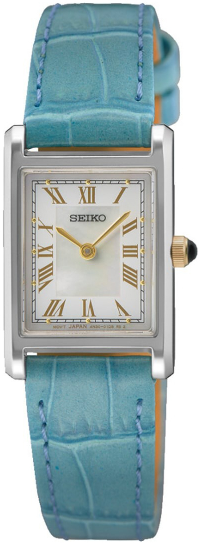 Seiko Damklocka SWR101P1 Classic Silverfärgad/Läder - Seiko