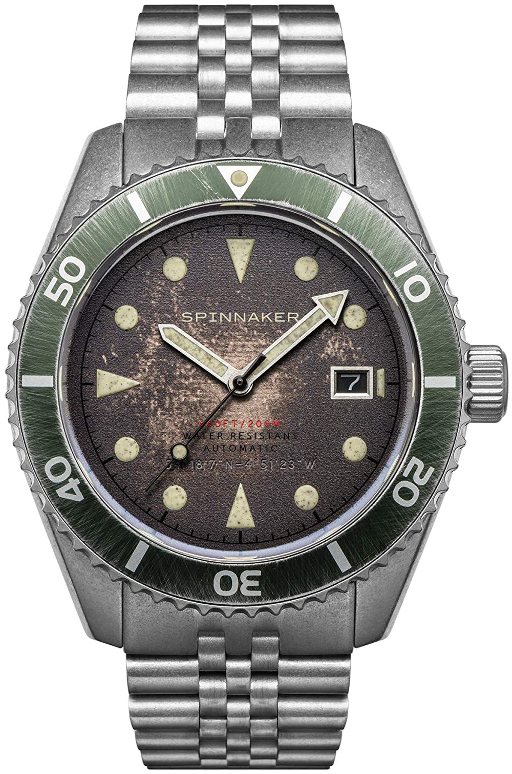 Spinnaker Herrklocka SP-5089-22 Wreck Brun/Stål Ø44 mm - Spinnaker