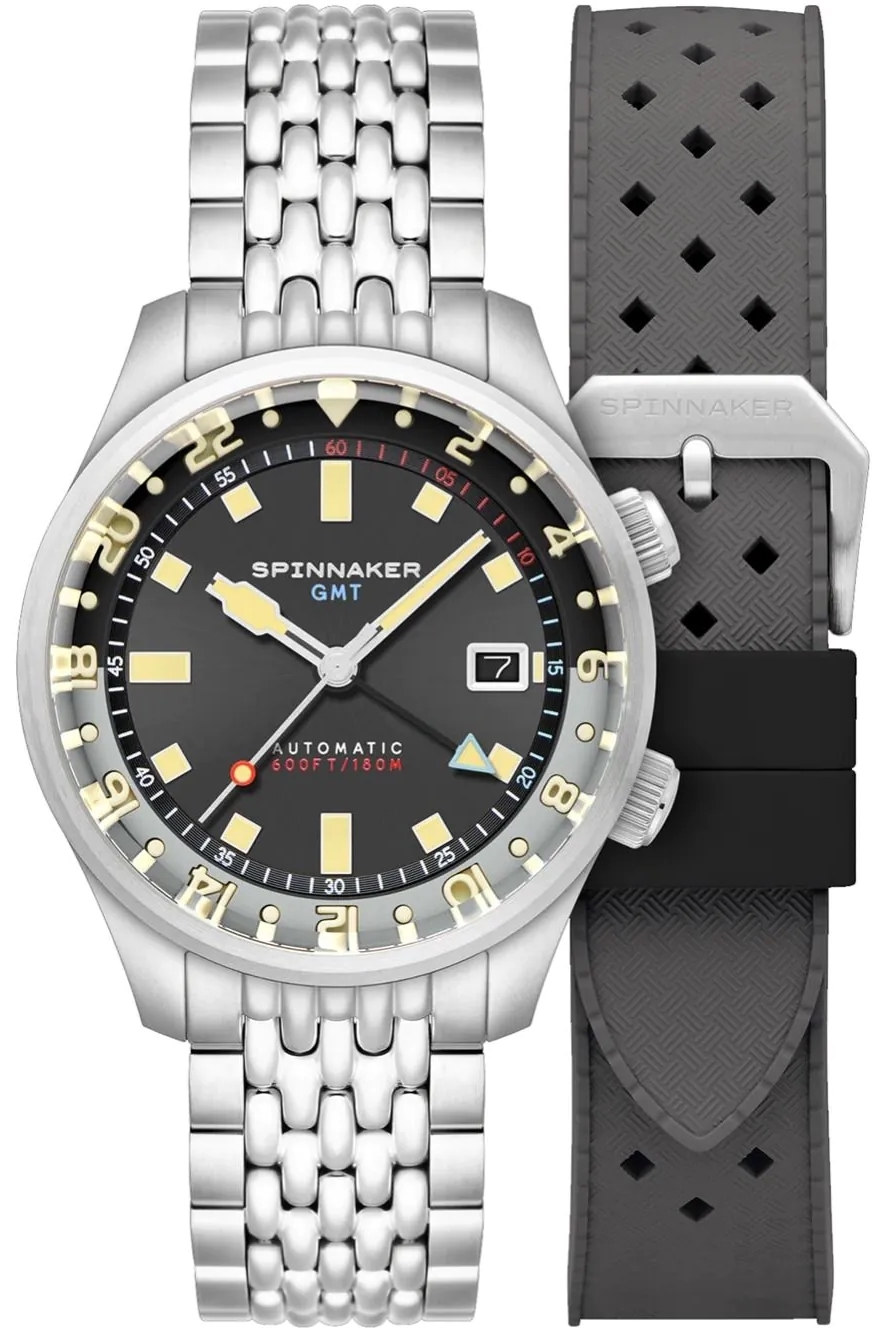 Spinnaker Herrklocka SP-5121-33 Bradner Grå/Stål Ø42 mm - Spinnaker