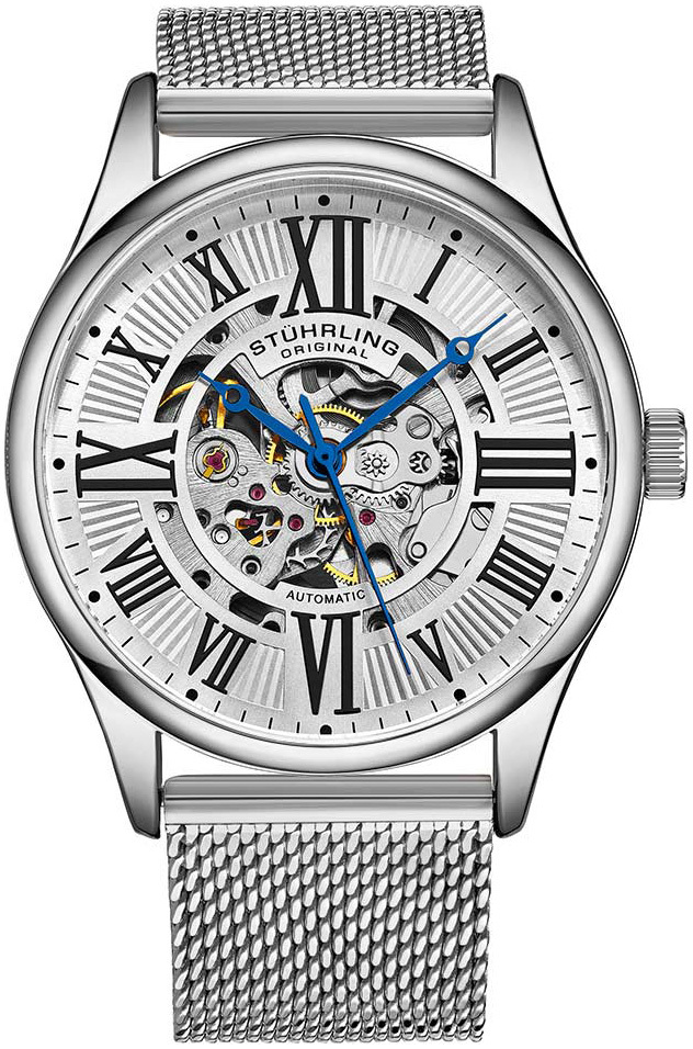 Stührling Original Herrklocka 3942M.1 Atrium Silverfärgad/Stål - Stührling Original