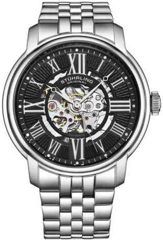 Stührling Original Herrklocka 4031.2 Atrium Svart/Stål Ø42 mm - Stührling Original