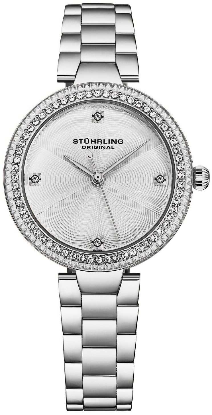 Stührling Original Damklocka 4043.1 Brilliance Silverfärgad/Stål - Stührling Original