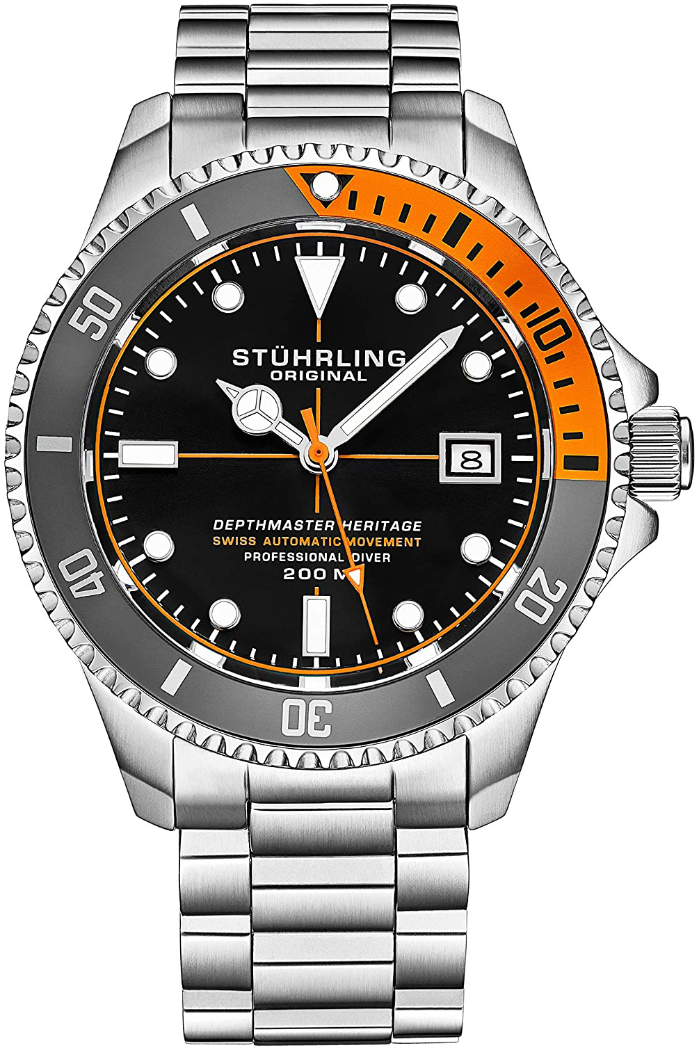 Stührling Original Herrklocka 883H.02 Depthmaster Heritage - Stührling Original