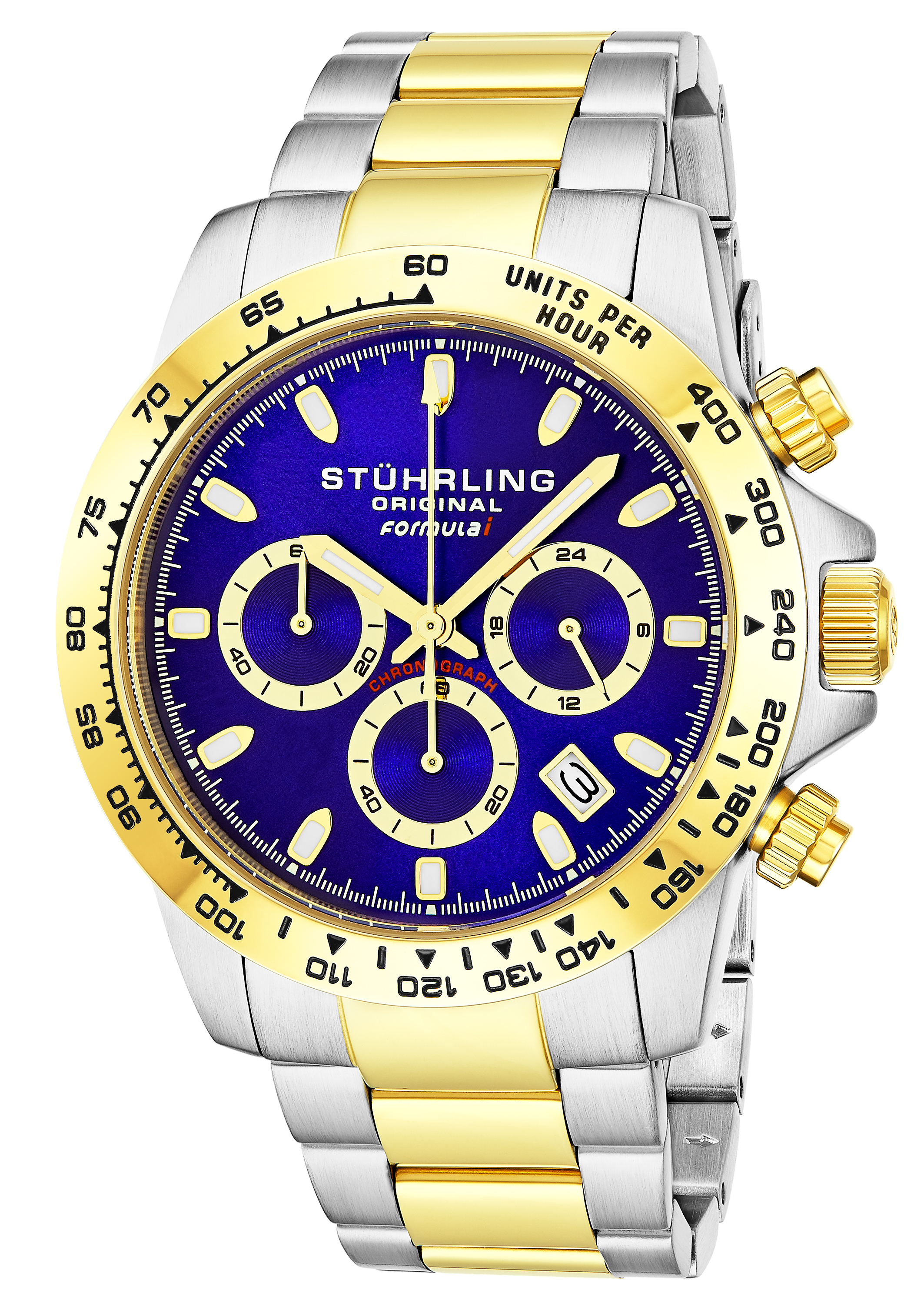 Stührling Original Herrklocka 891.04 Monaco Blå/Stål Ø42 mm - Stührling Original