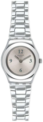 Swatch Damklocka YSG130G Classic Svart/Guldtonat st&aring;l &Oslash;25 mm