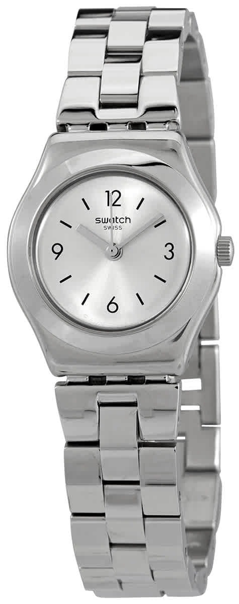 Swatch Damklocka YSS300G Classic Silverf&auml;rgad/St&aring;l &Oslash;25 mm