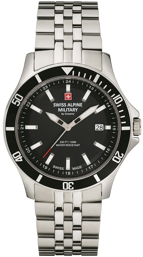 Swiss Alpine Military Herrklocka 7022.1137 Alpine by Grovana