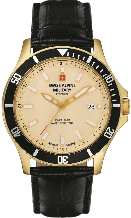 Swiss Alpine Military Herrklocka 7022.1511 Alpine by Grovana