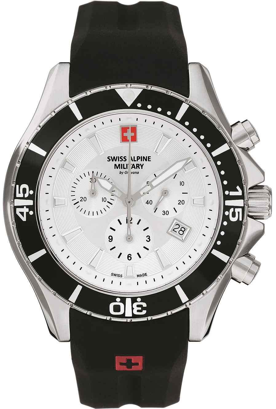 Swiss Alpine Military Herrklocka 7040.9832 Nautilus Chrono - Swiss Alpine Military