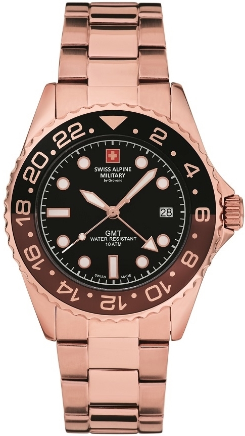 Swiss Alpine Military Herrklocka 7052.1164 Alpine by Grovana - Swiss Alpine Military